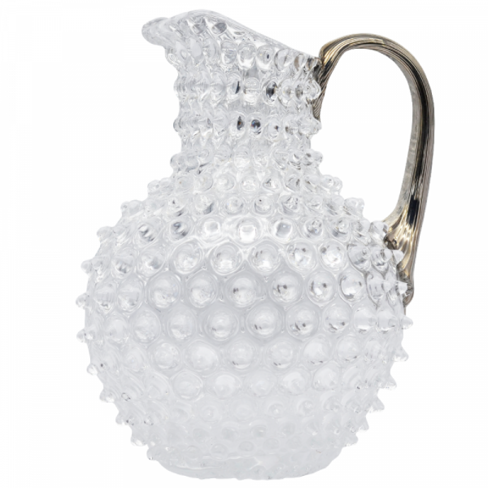 water jug-handle-nuppenglas-platinum-crystal