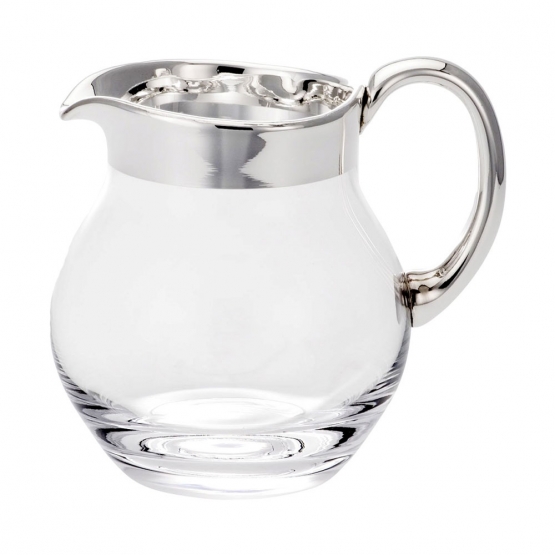 Glas mit Silber