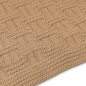 Preview: Knitted blanket | "H"Design. Both
