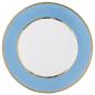 Preview: Service plate "Multicolore with gold"