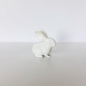 Preview: Porzellanfigur - HASE sitzend Weiss