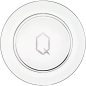 Preview: Platzteller "Q" by Sven Markus von Hacht