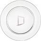 Preview: Lead crystal presentation plate "D" by Sven Markus von Hacht