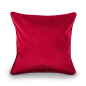 Preview: Decorative cushion ✧ Royal Red, 50 x 50 cm