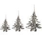 Preview: Christmas tree made of clear crystal glass