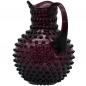 Preview: Water pitcher "Nuppenglas" with handle - Amethystglas
