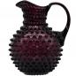 Preview: Water pitcher "Nuppenglas" with handle - Amethystglas