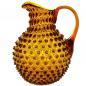 Preview: Nuppenglas pitcher with handle - Amberglass