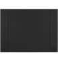 Preview: Desk pad made of cowhide leather, black