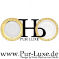 Preview: Platzteller "PUR LUXE" Gold Sateen