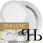 Preview: Presentation plate | PUR LUXE. Silver-Brillant