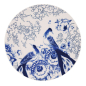 Preview: Delft-Teller ✧ Paradiesvogel, blau