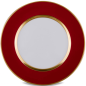 Preview: Charger plate 32cm, Terra and gold rim