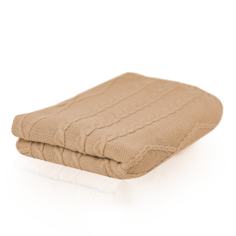 Knitted blanket | "3er"Design. Both