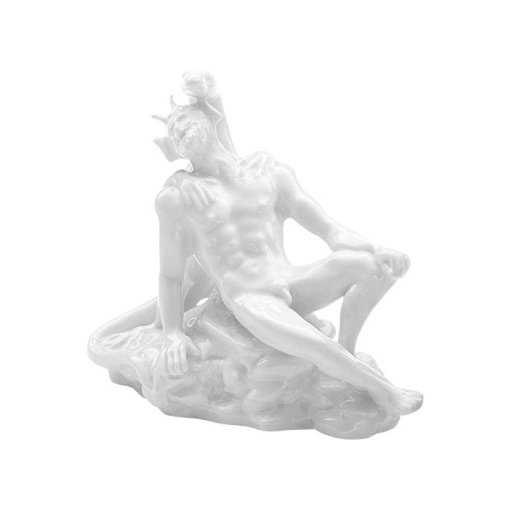Porcelain figurine ✧ Pan lying