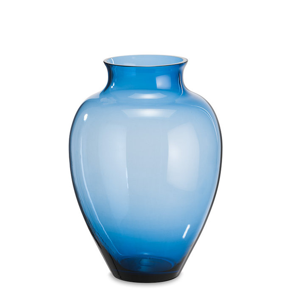 Lichtblauglas Bauchvase by Sven Markus von Hacht