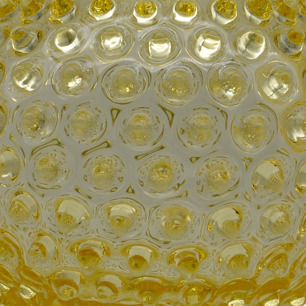 Wasserkrug Nuppenglas mit Henkel - Citrineglas