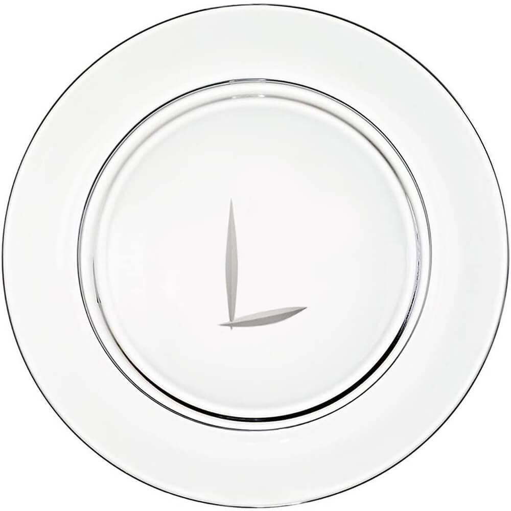 Lead crystal presentation plate 