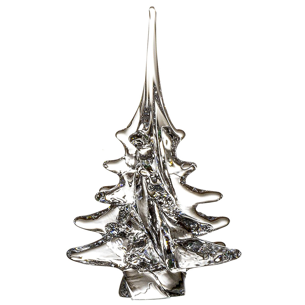 Christmas tree made of clear crystal glass ca. 30 cm