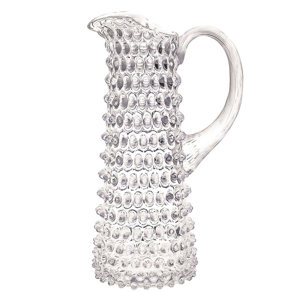 CRYSTAL HOBNAIL JUG TALL
