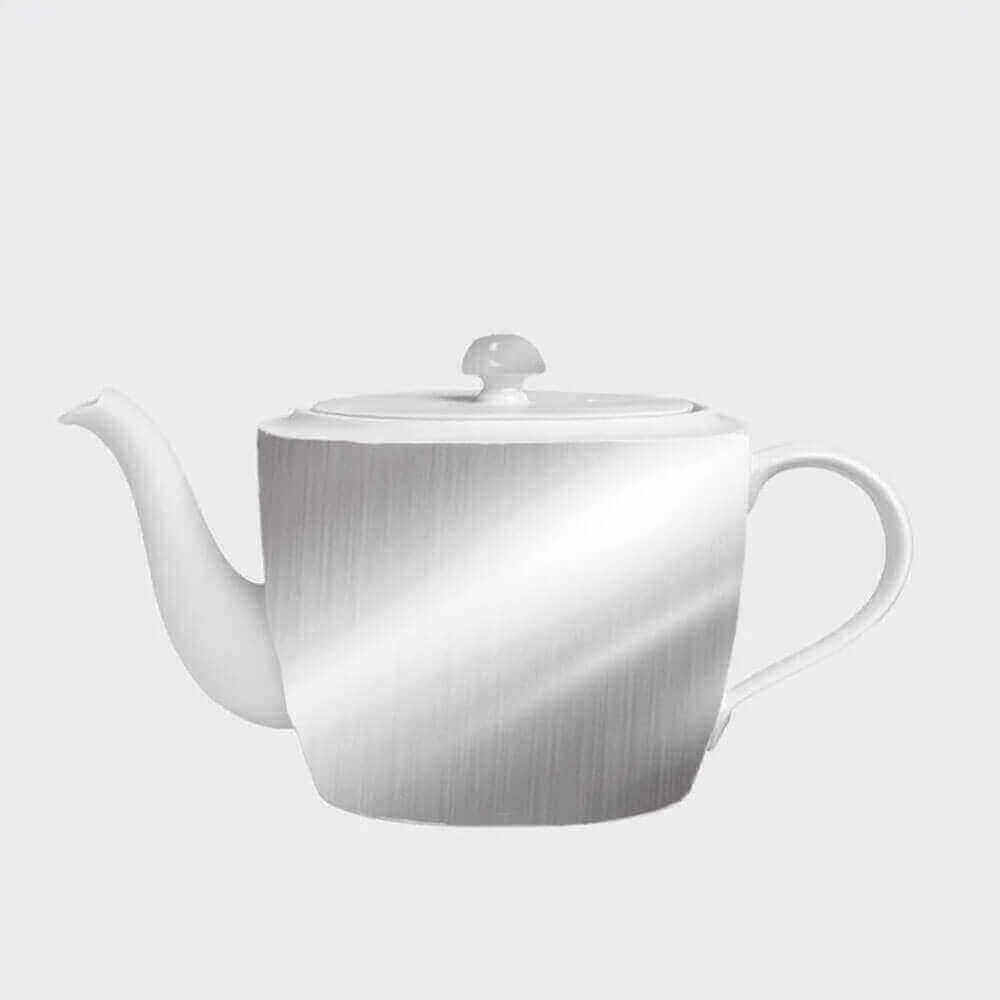 Silver porcelain | Coffee pot. Adonis - sateen silver