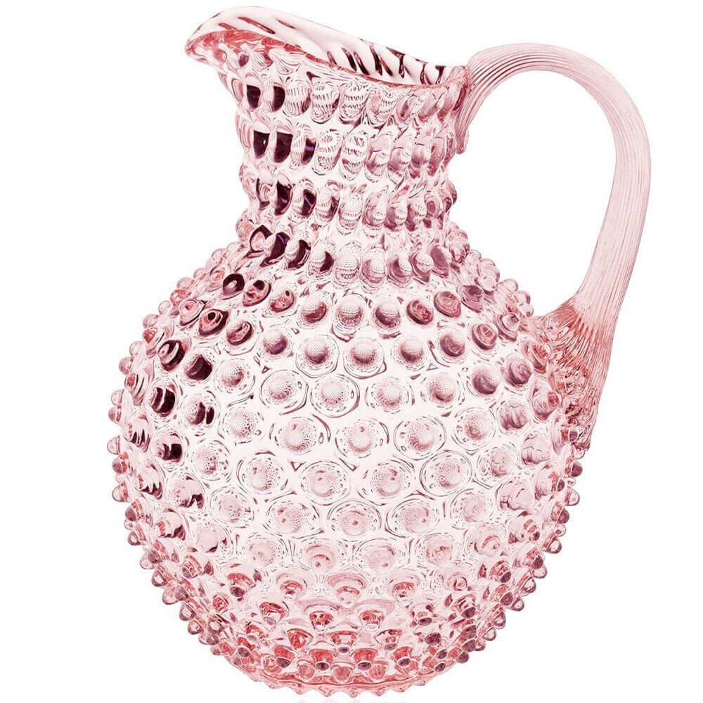 Glaskrug "Nuppenglas" Rosalineglas 2L.