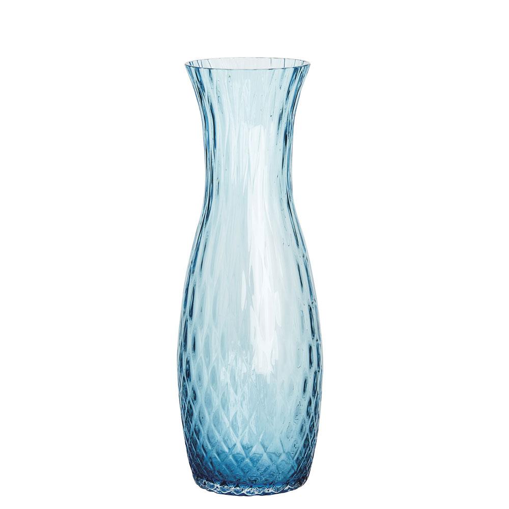 Water carafe "Paris" light blue Murano glass