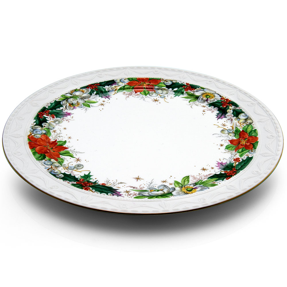 Preview: Presentation plate ✧ Ilex de Luxe, KPM Berlin