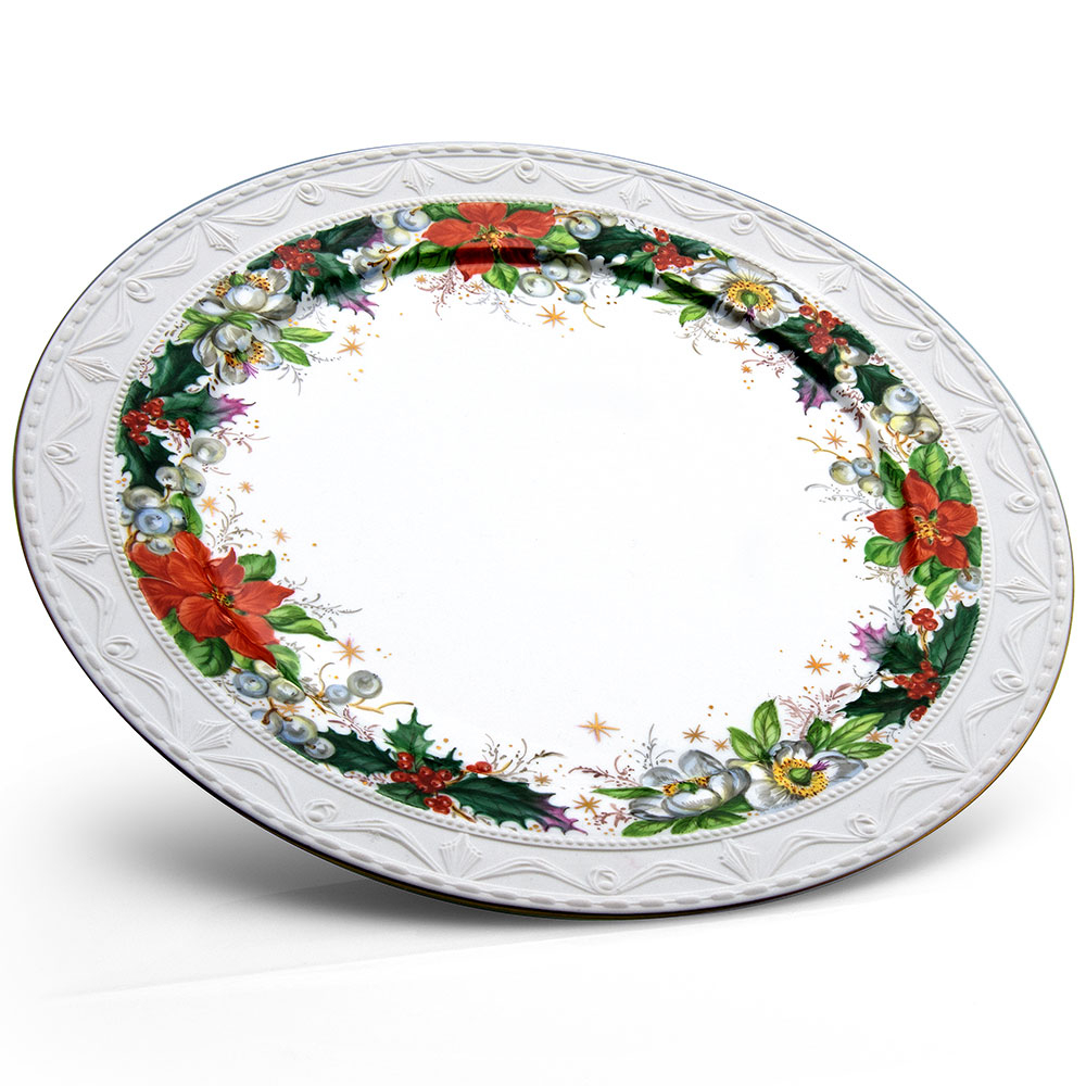 Preview: Presentation plate ✧ Ilex de Luxe, KPM Berlin