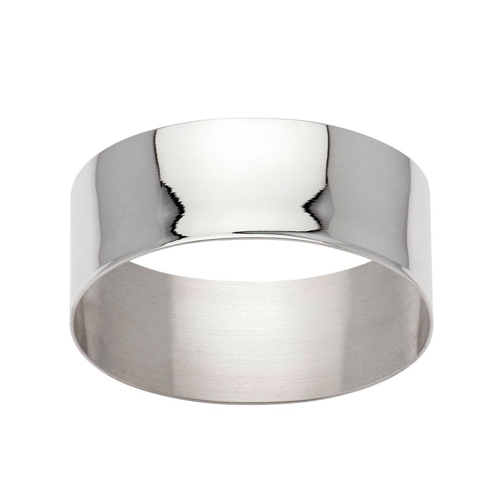 925 sterling silver oval plain napkin ring
