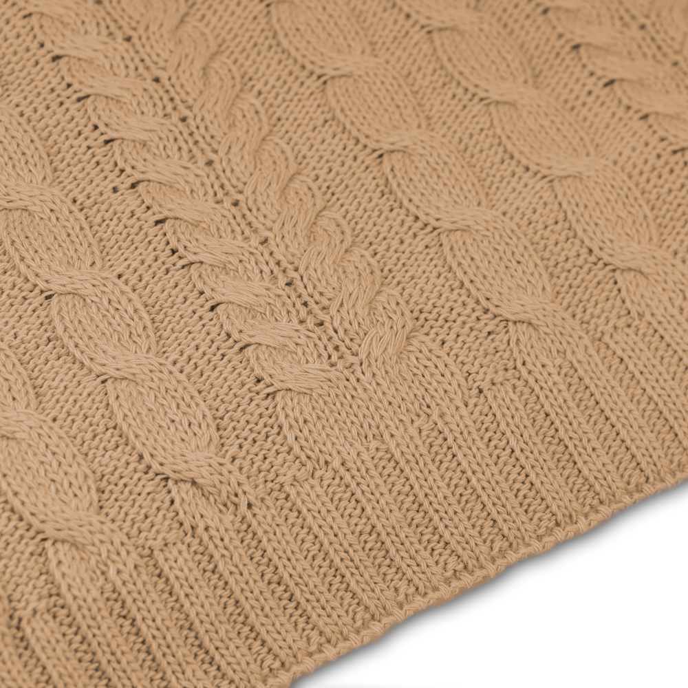 Knitted blanket | Laurel. Both