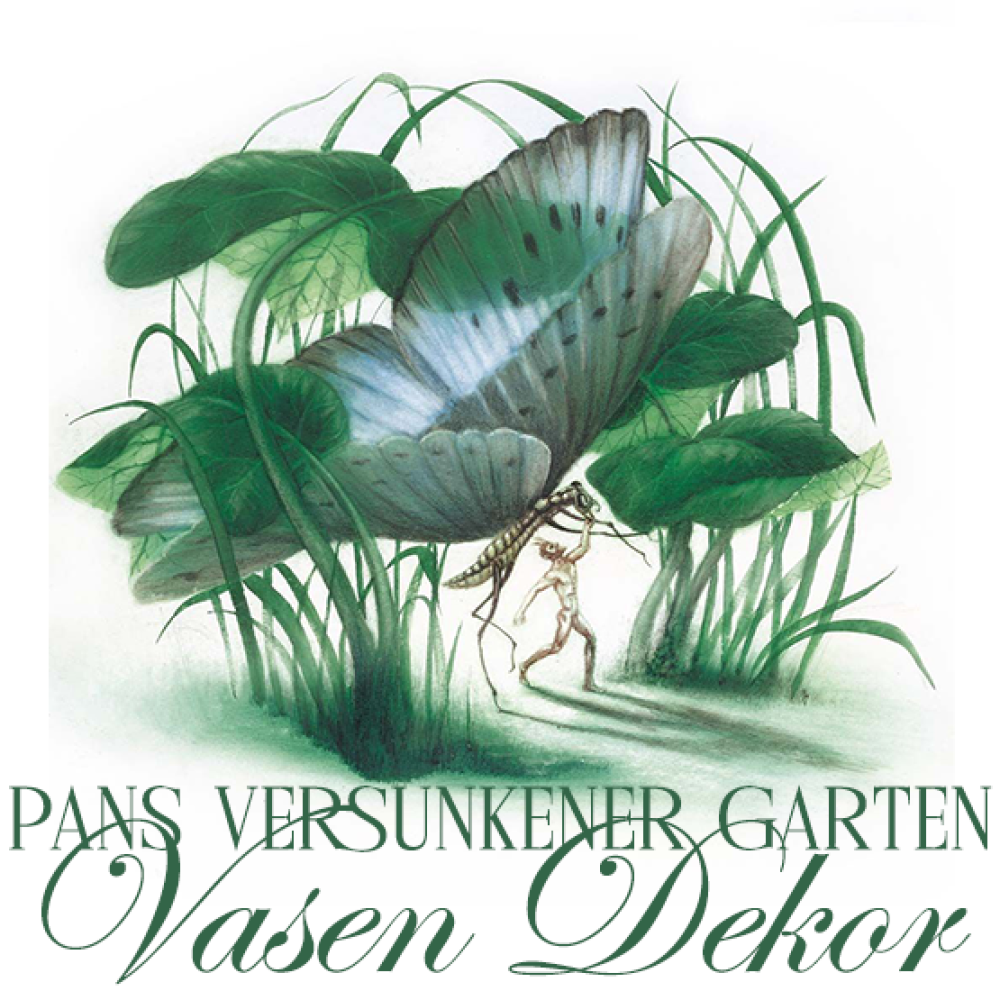 Pan's Sunken Garden | Porcelain Vase