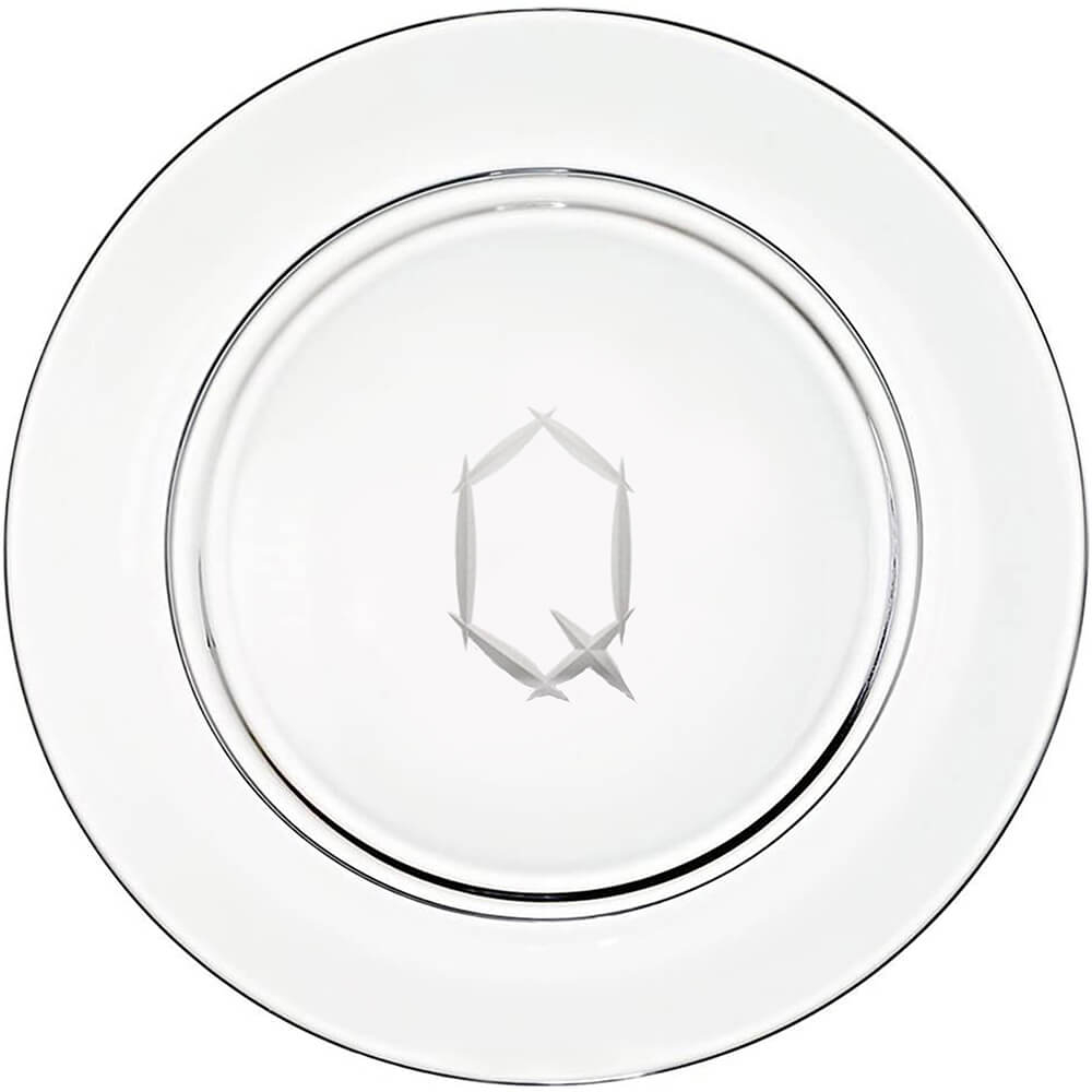 Platzteller "Q" by Sven Markus von Hacht