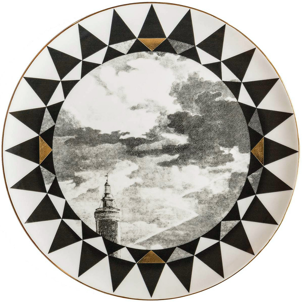 "Y-Design Black" Platzteller No.1 by Sven Markus von Hacht