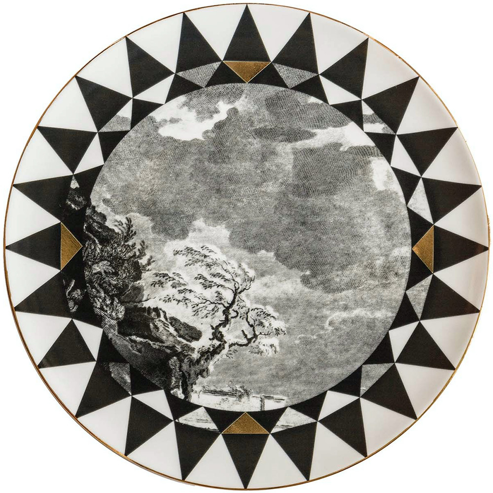 "Y-Design Black" Platzteller No.6 by Sven Markus von Hacht