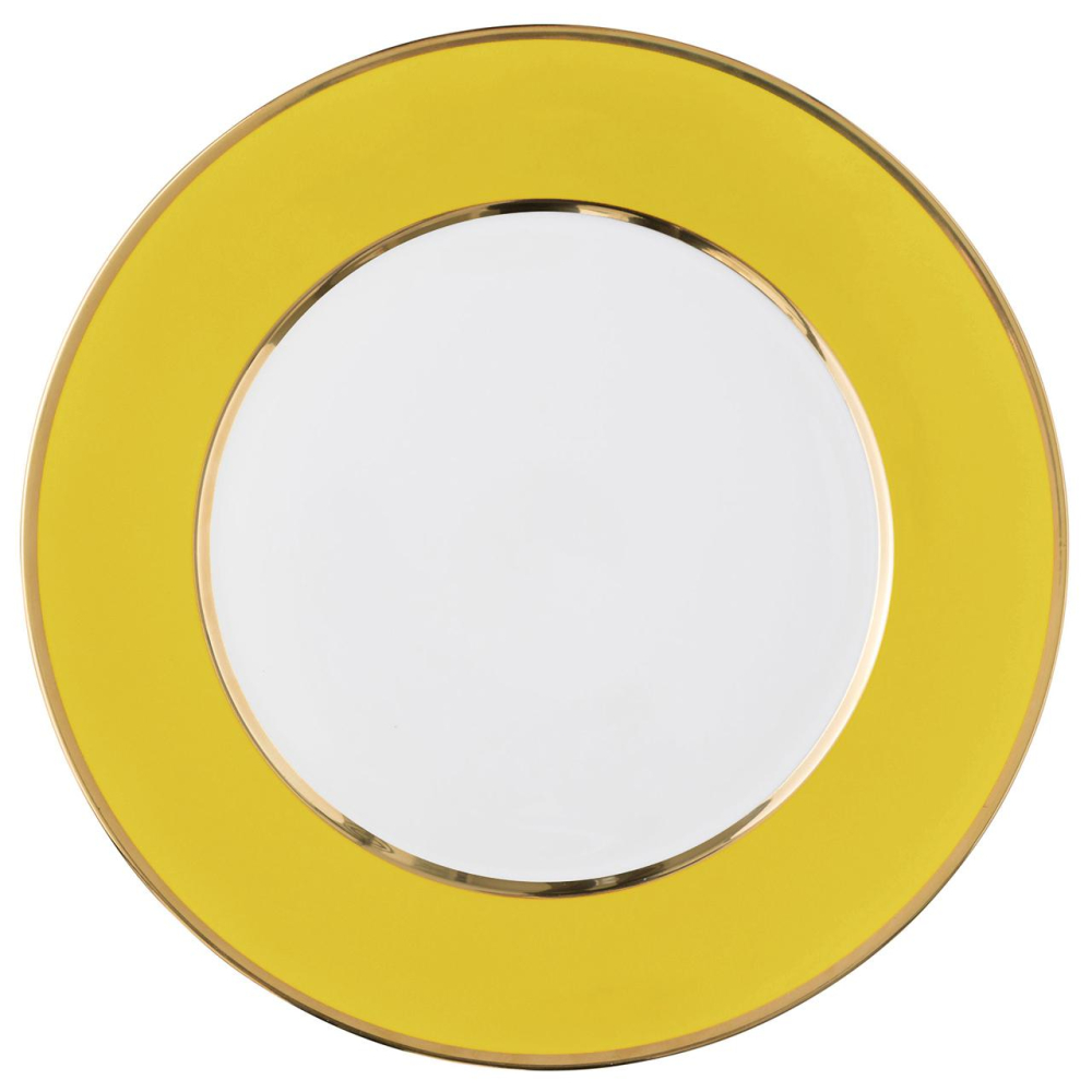 Platzteller Multicolore mit Gold