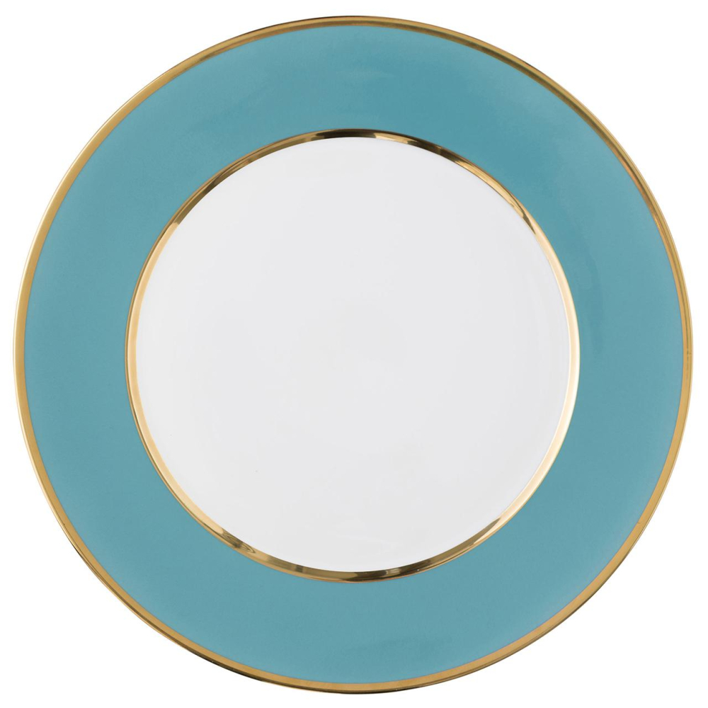 Platzteller Multicolore mit Gold
